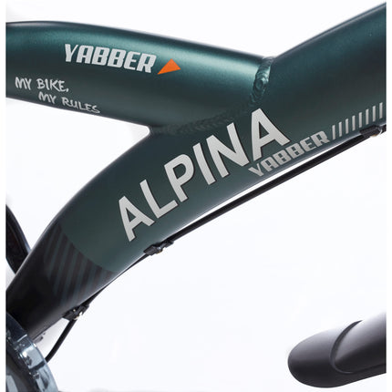 Alpina Yabber J20 Meisjes 2023 - Pine Green Matte - Vivid Black Matte
