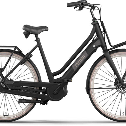 E-U4 Next L52 Jet Black Matte DB7 AL MM (witte velg)