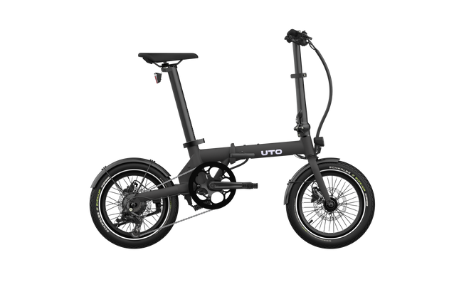UTO Elektrische Vouwfiets OG16 v1 Uart Zwart 2026