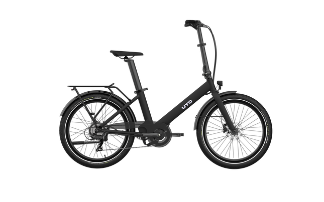 UTO Elektrische Compactfiets OG24 v1 Uart Zwart 2025