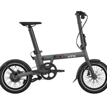 UTO Elektrische Vouwfiets PRO16 v0 Uart Grijs 2025