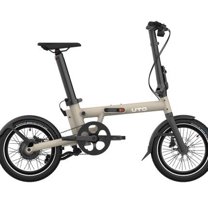 UTO Elektrische Vouwfiets PRO16 v0 Uart Taupe 2025