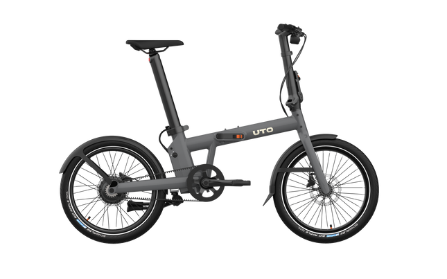 UTO Elektrische Vouwfiets PRO20 v3 Uart Grijs 2025