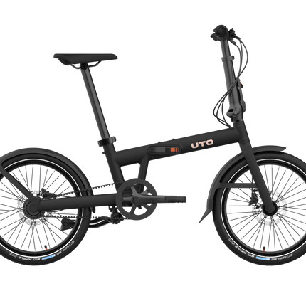 UTO Vouwfiets PRO20 NE v0 Zwart 2025