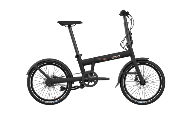 UTO Vouwfiets PRO20 NE v0 Zwart 2025