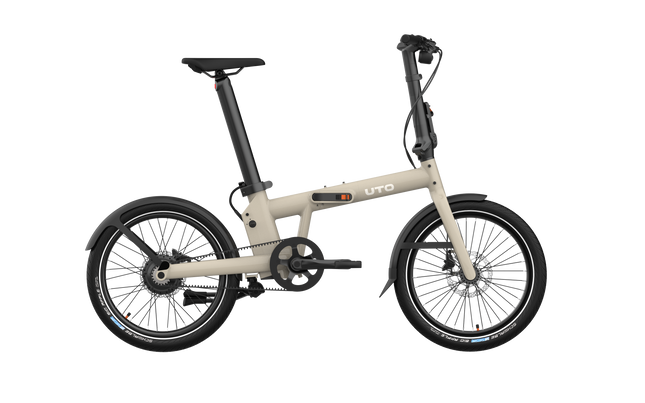 UTO Elektrische Vouwfiets PRO20 v3 Uart Taupe 2025