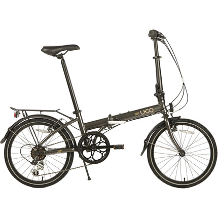 UGO Vouwfiets Essential Just D6 Iron Grey 2025