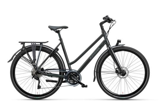 BATAVUS Dinsdag Sport-30 Dames Zwart Glans 53cm 2022