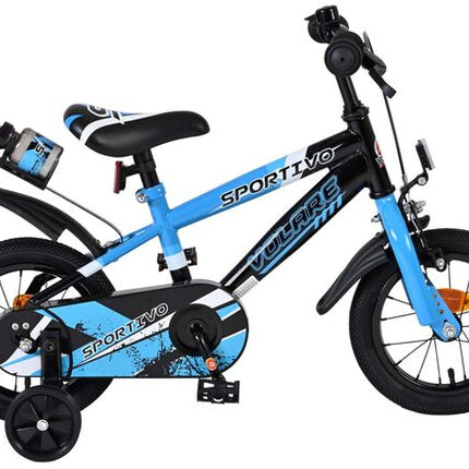 VOLARE Sportivo Jongens Ink Black With Blue Lines 21cm 2025
