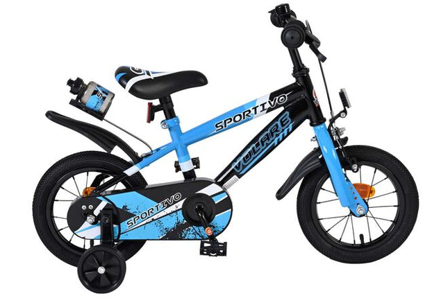 VOLARE Sportivo Jongens Ink Black With Blue Lines 21cm 2025