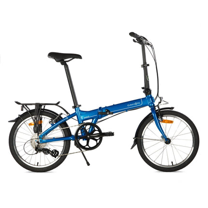 Dahon vouwfiets Mariner D8 Lagoon 20" 8v derailleur blauw