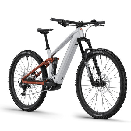 Alu raw matt / rust red matt 42cm