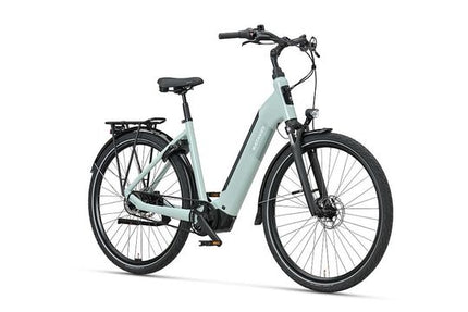 Batavus ALTURA POWER PRO EXCLUSIVE DK Dames GREY TURQUOISE GLOSSY Altura PT Pro Exclusive DK (Gray Turqoise Gloss)46