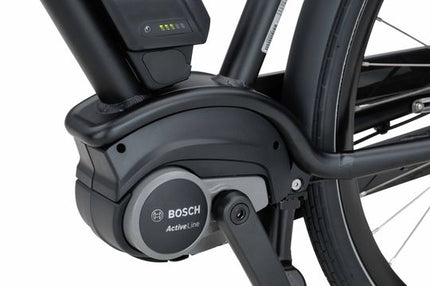 Batavus Quip Extra Cargo E-Go Plus Flex Accu Dames 2023 - Zwart Mat