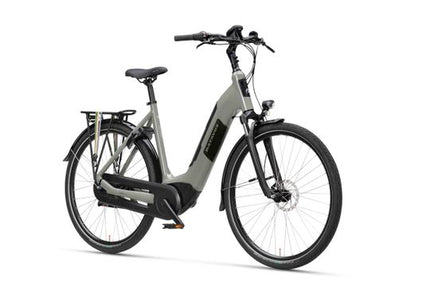 Batavus Altura E-Go Power Pro BES2 Flex Accu Dames 2023 - Kleigrijs Glans