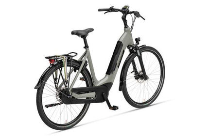 Batavus Altura E-Go Power Pro BES2 Flex Accu Dames 2023 - Kleigrijs Glans