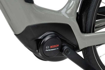 Batavus Altura E-Go Power Pro BES2 Flex Accu Dames 2023 - Kleigrijs Glans