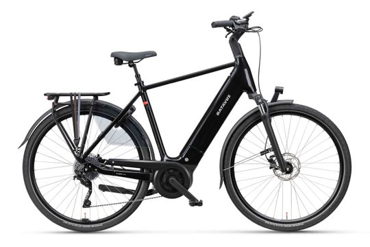 Batavus Finez E-Go Power Sport BES3 Flex Accu Heren 2025 - Zwart Glans